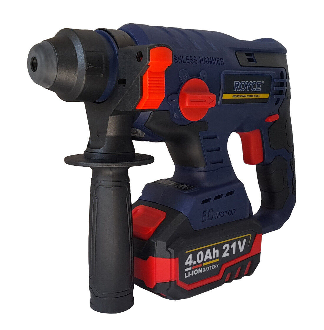 Trapano scalpellatore a batteria martello demolitore SDS PLUS 4Ah 21V 89862