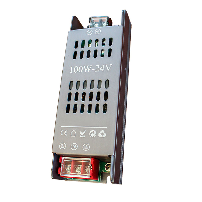 Trasformatore Alimentatore LED 100W DC 24V AC 220-240V IP20