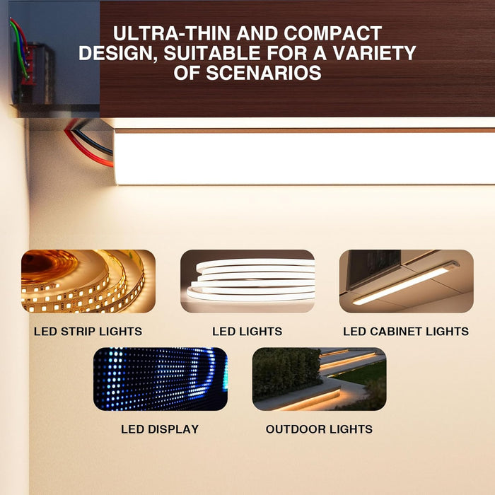 Trasformatore Alimentatore LED 200W DC 24V AC 220-240V IP20