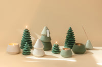 Candela Natalizia Profumata Short Tree