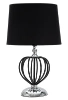 Lampada Da Tavolo Darky Silver Cm Ø28X44,5