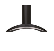 CAPPA ARCADIA ISOLA cm 90X60 - Nera, Vetro - 800 m3/h