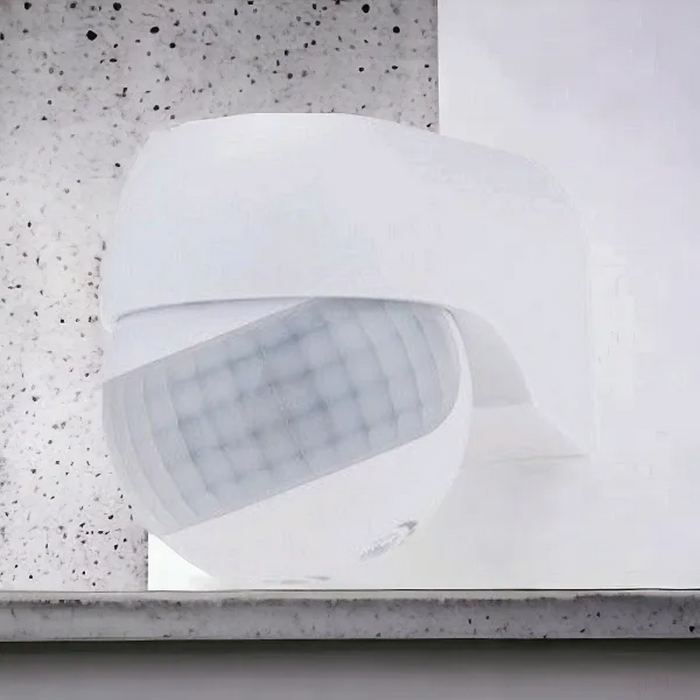 Sensore di movimento led con sensore crepuscolare pir grado di protezione ip54