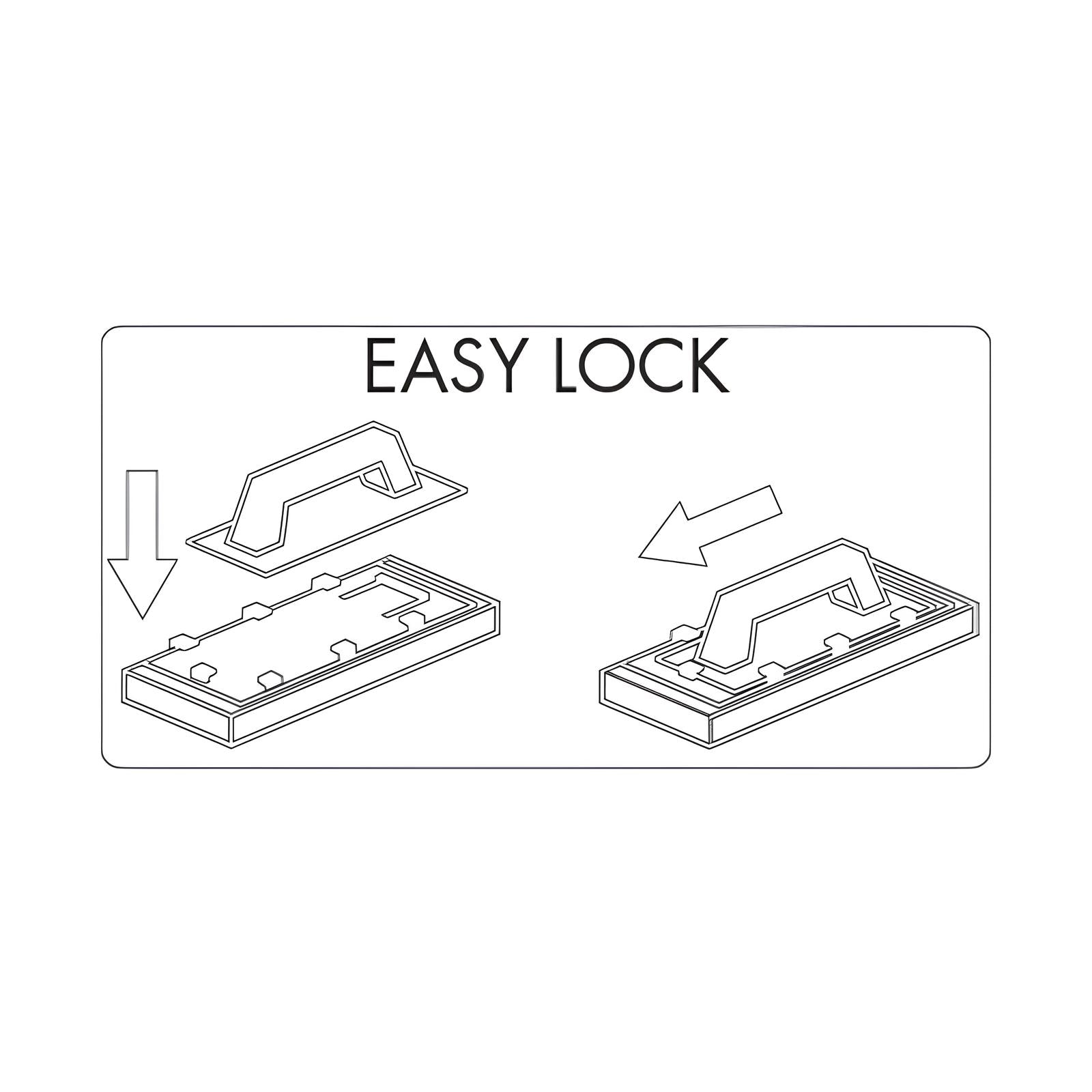 Frattone spugna sweepex intercambiabile attacco rapido easy-lock 17x34cm