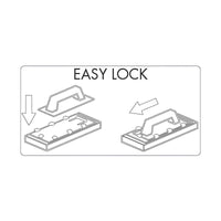 Frattone spugna sweepex intercambiabile attacco rapido easy-lock 17x34cm