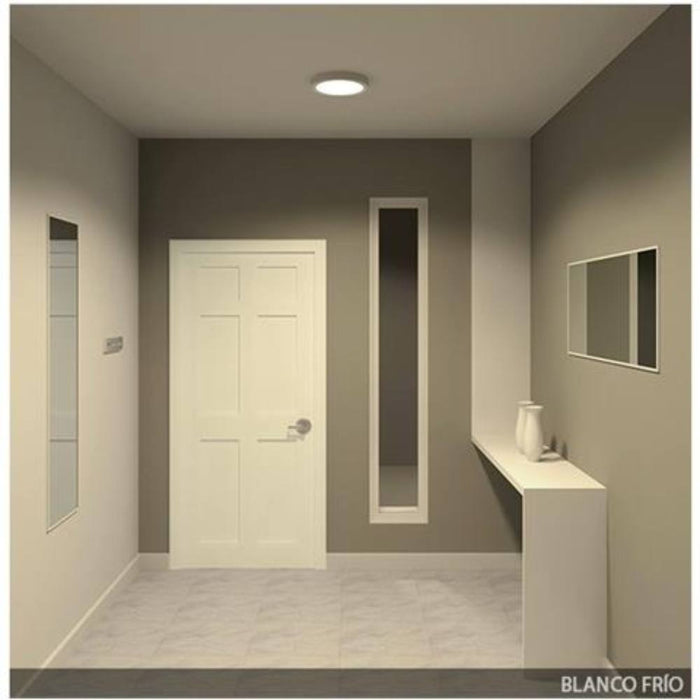 Optonica mini pannelli led rotondi backlit 6w superficie retroilluminata *** temperatura colore lampada 4500k bianco ...