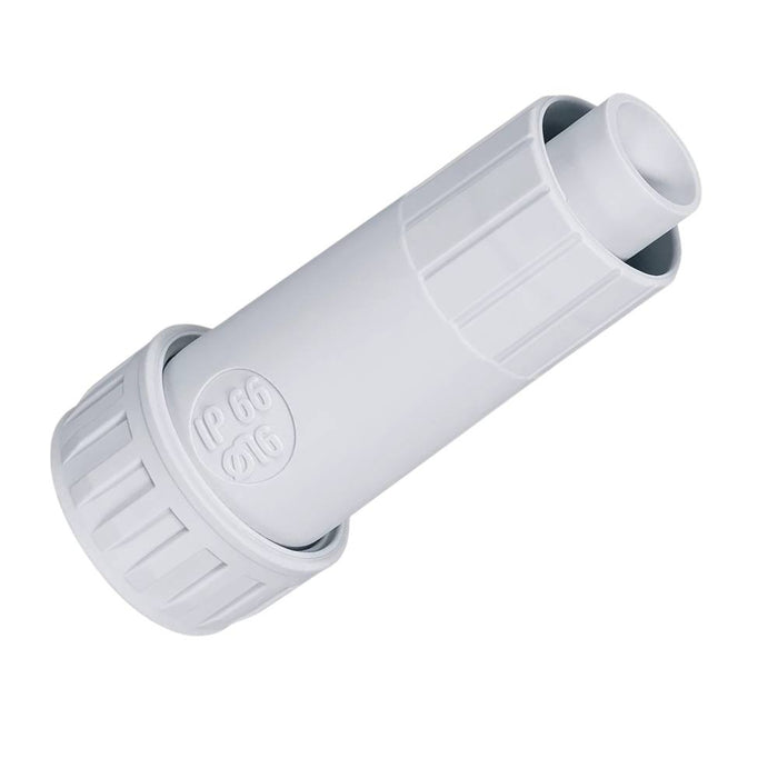 Raccordo faeg tubo guaina ip65 per impianti elettrici durevole *** diametro tubo 16 millimetri, diametro guaina 12 mi...