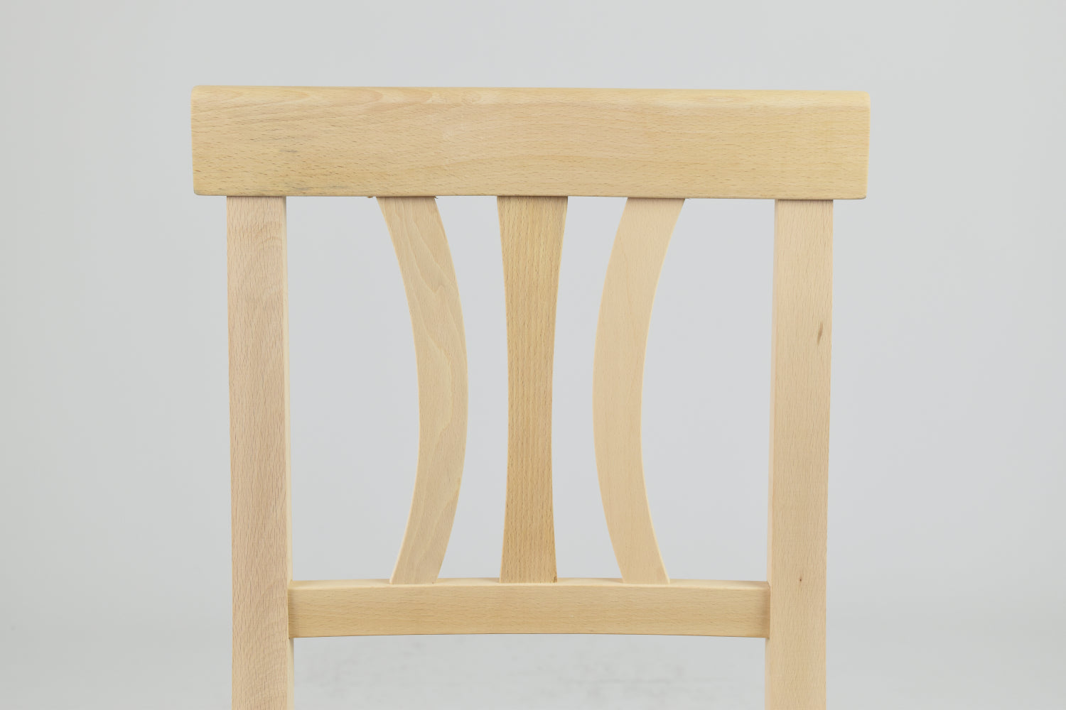 Set 2 sedie Artemisia Tommychairs, struttura in legno di faggio levigato, non trattato, 100% naturale e seduta in paglia