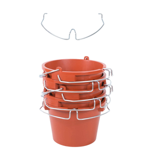 Secchio supporto porta attrezzi manico in acciaio 27 lt. utensili raimondi