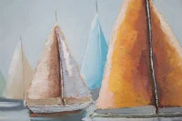 Dipinto Su Tela Sidney -B- Cm 80X4X80