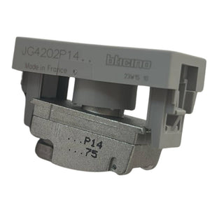 Bticino jg4202p14 matixgo presa coassiale passante 14 db