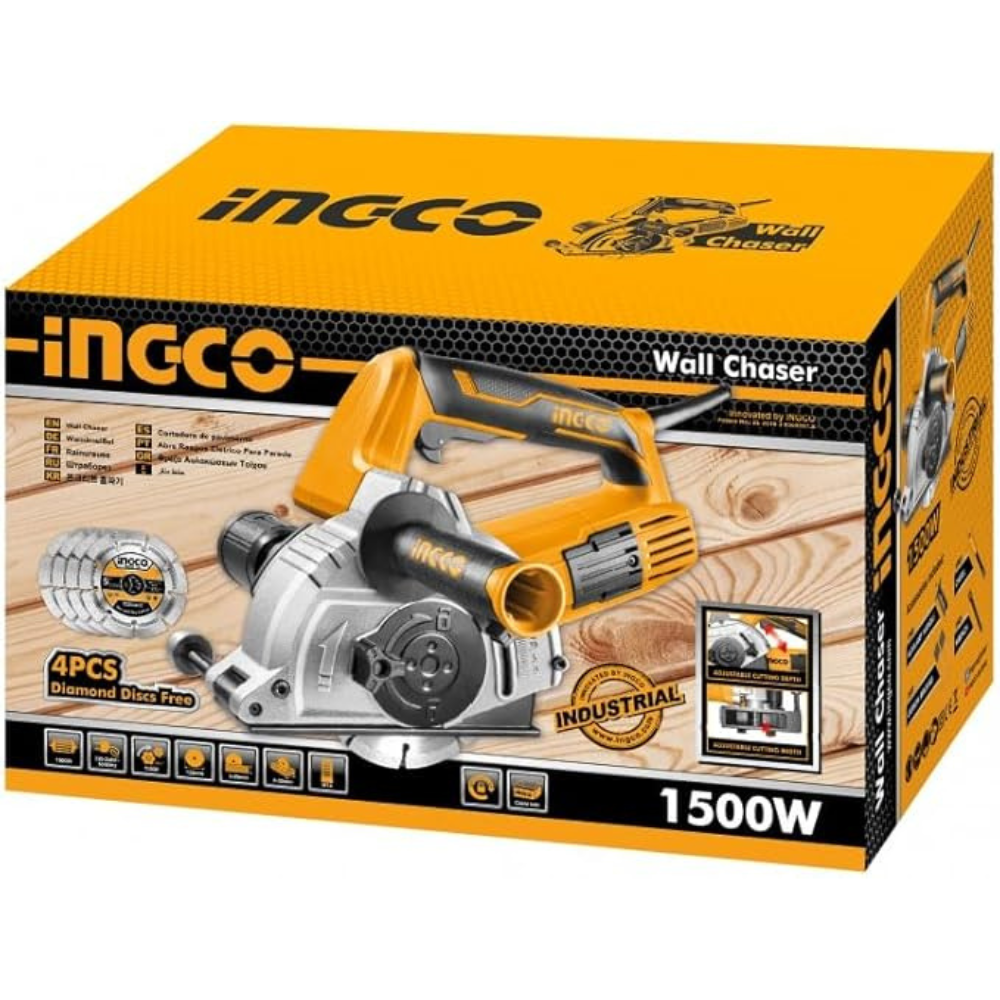 Scanalatore per muri 1500 w diametro 125 mm m14 tracce pareti tubazioni