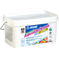 Membrana liquida elastica impermealizzante rivestimenti mapelastic aquadefense *** formato 3.5 kg, confezione 1