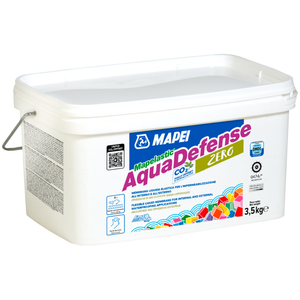 Membrana liquida elastica impermealizzante rivestimenti mapelastic aquadefense *** formato 3.5 kg, confezione 1