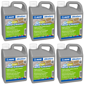 Pulitore liquido concentrato acid cleaner per residui cementizi tanica 1 litro *** pezzi 6 pz, confezione 1