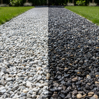 Kit ciottoli occhialino e cir tono plus per decorazioni raffinate *** misura 15/25, formato 25 kg + 1 l, confezione 1