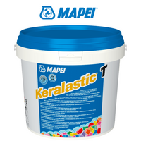Adesivo bianco epossi-poliuretanico bicomponente keralastic t mapei 5kg ceramica