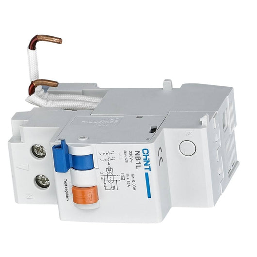 Blocco differenziale chint nb1l-63 2p 50 63 a 300 ma tipo ac
