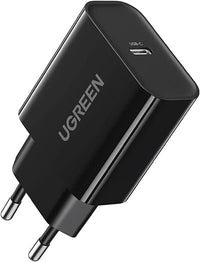 UGREEN Caricatore USB Type C 20W PD Black
