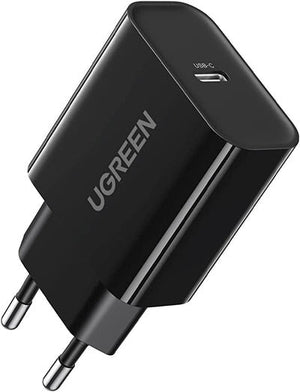UGREEN Caricatore USB Type C 20W PD Black
