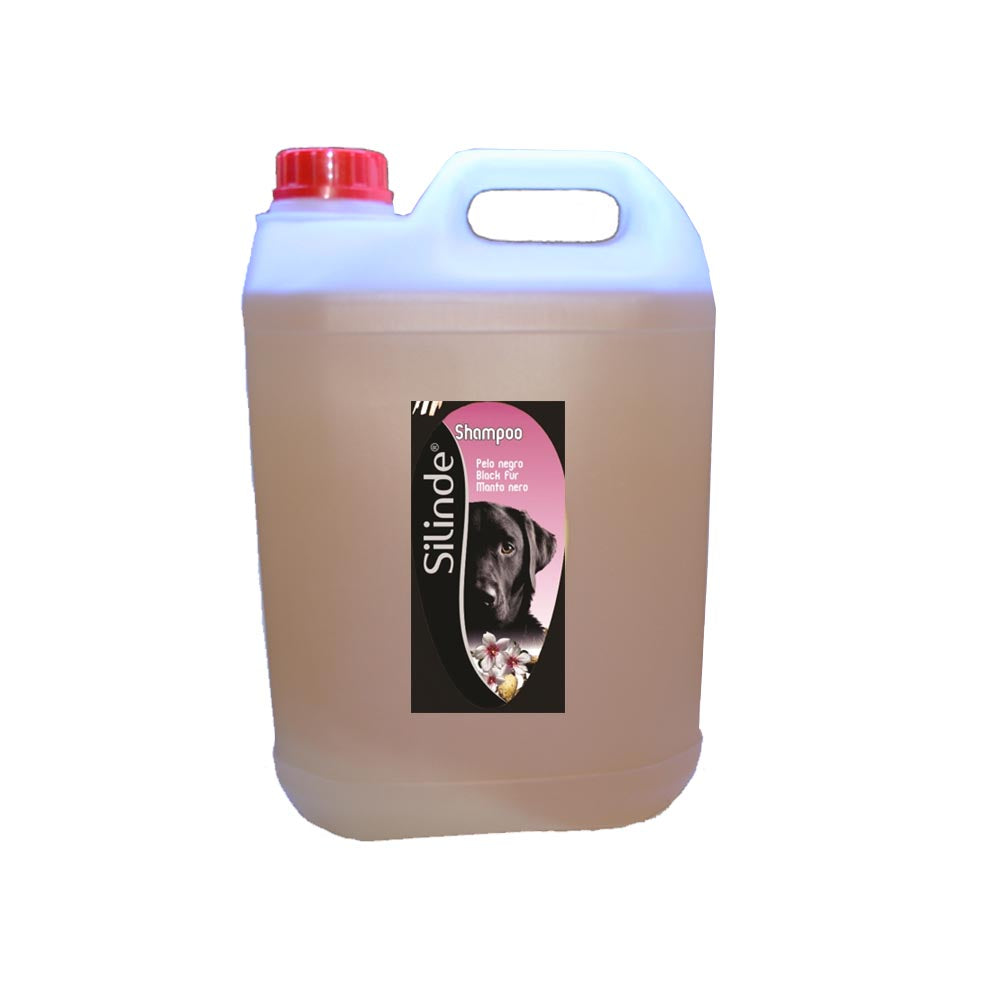Silinde shampoo per cani specifico per manto nero tanica da 5 litri