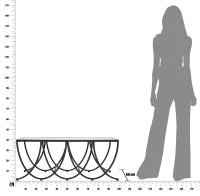 Tavolo Da Caffe' Dark Cm 100X60X40