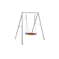 44112 - Altalena Grigia Cm 201X244X201, 1 Componente (Dondolo Ottagonale)