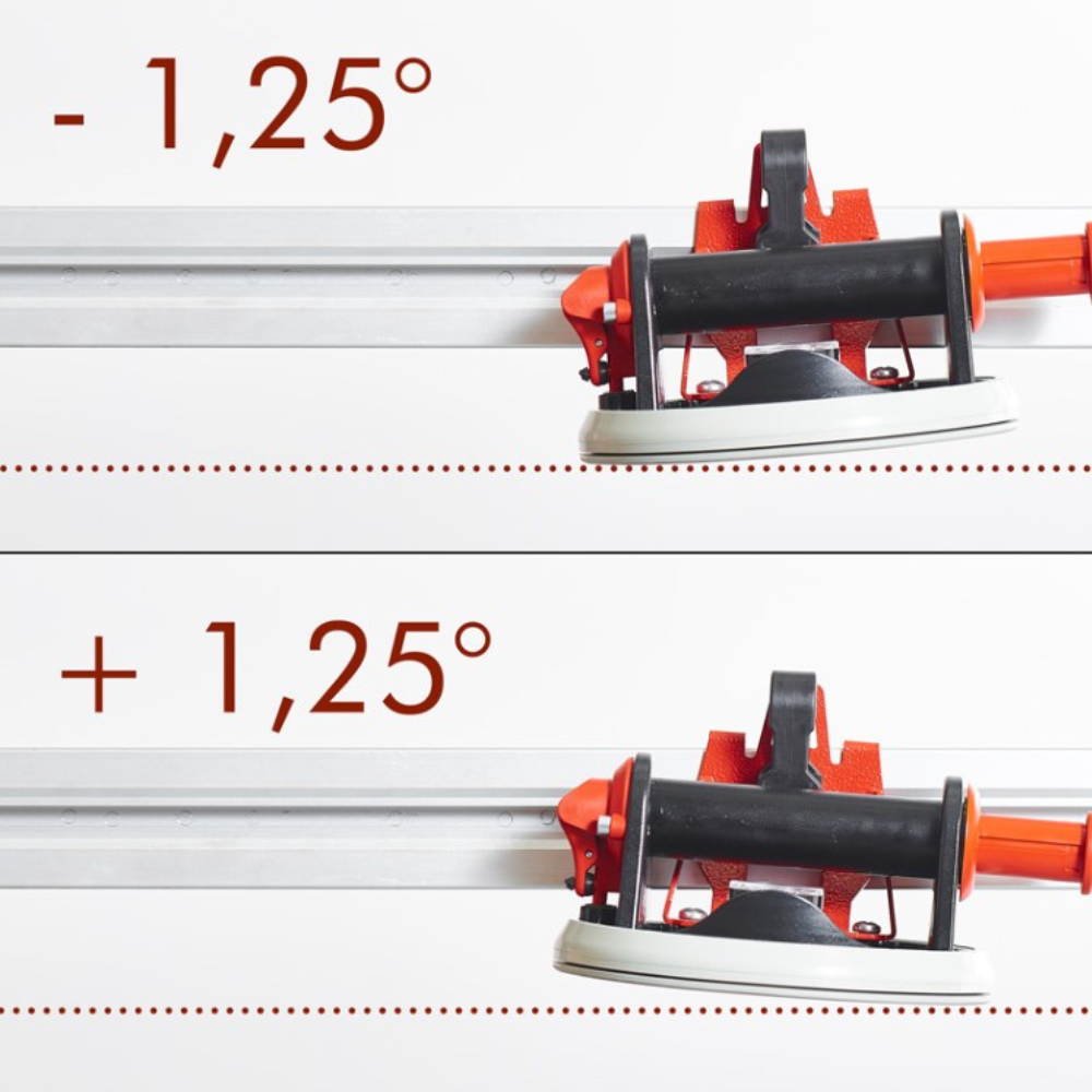 Easy-move mkiv 320 cm 6 ventose vacuum pompa rv175 gomma antimacchia