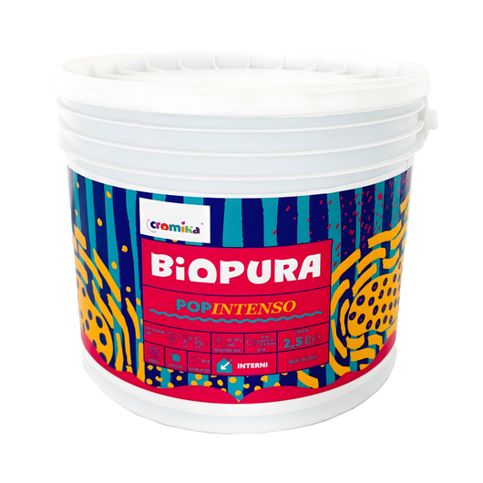 Pittura murale super lavabile coprente per interni popintenso *** formato 2.5 lt, colore- fucsia follia, confezione 1