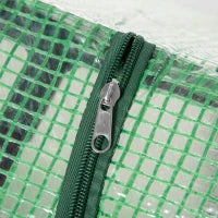 Serra da Giardino con Copertura in PE, Picchetti e Bordi Estesi, 120x60x60cm, Verde