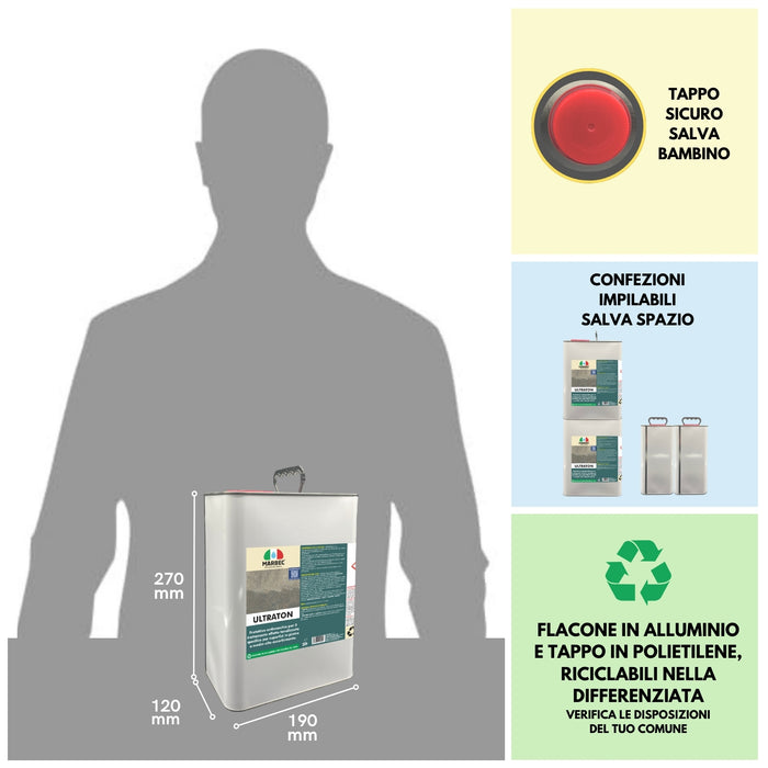 Impregnante per pietre ULTRATON   5LTx4Pz