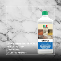 Pulizia pavimenti UNIPUL   1LT + Tampone Rosso