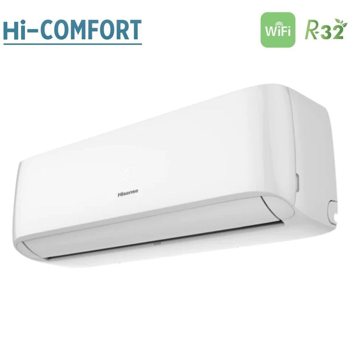 Unità Interna a Parete Hisense serie HI-COMFORT 7000 Btu CF20YR04G / CF20YR4BG R-32 Wi-Fi Integrato