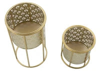 Portavasi Golvy Coppia -A- cm Ø 21X40-19X22