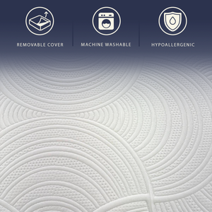 Chronos | Materasso Singolo 90x190 con Molle Insacchettate e Memory Foam | Altezza 25 cm | Ipoallergenico e Traspirante | Rivestimento Rimovibile | Dispositivo Medico di Classe 1 | Made in Italy