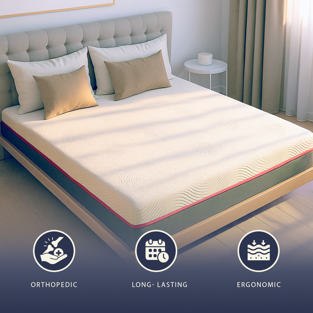 Coral | Materasso con Molle Insacchettate e Memory Foam | Altezza 30 cm | Dispositivo Medico Classe 1 | Ergonomico, Anallergico e Antibatterico | Prodotto Interamente in Italia | 120 x 190 cm