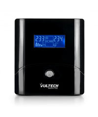 UPS 1500VA Gruppo Di Continuità Vultech UPS1500VA-PRO Line Interactive Con LCD