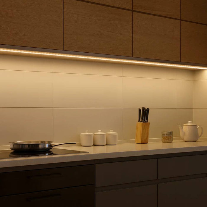 Striscia led optonica 2835 24v ip65 20w impermeabile dimmerabile 5m *** temperatura colore lampada 4000k bianco natur...