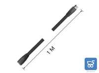 USB POWER ADAPTER - 2A 100-240VAC per IPHONE, AIRPODS, SAMSUNG con Cavo USB Splitter USB-C Micro USB