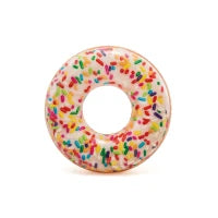 56263NP - Salvagente Donut Con Zuccherini Colorati Cm 99X25