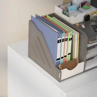 Mobiletto 3 cassetti scorrevoli archivio ufficio su ruote con serratura classificatore documenti 37 x 43,5 x 60 cm bianco