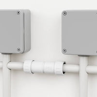 Faeg raccordo tubo rigido manicotto ip65 vari diametri tecnopolimero grigio *** diametro 16 millimetri, confezione 1