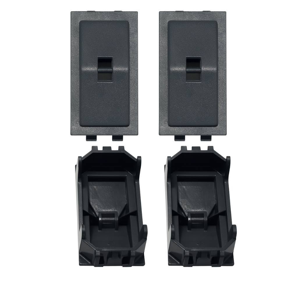 Copritasto illuminabile bticino livinglight bianco per ambienti eleganti *** numero posti 3 moduli, confezione 1