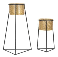 Vasi Coppia Glax Cm Ø 43X36X70-27X23X45