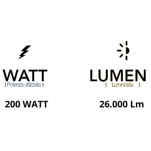 Proiettore led polaris esterno alta potenza ip65 luce naturale 4.000k *** colore nero, watt 200 watt, confezione 1