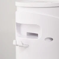 Ventilatore a Torre 45W a 3 Modalità e 3 Velocità con Timer da 12h, in ABS e Alluminio, Ø31.5x93 cm, Bianco