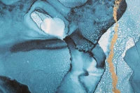 Stampa Dipinta Blu Rey cm 80X3X120