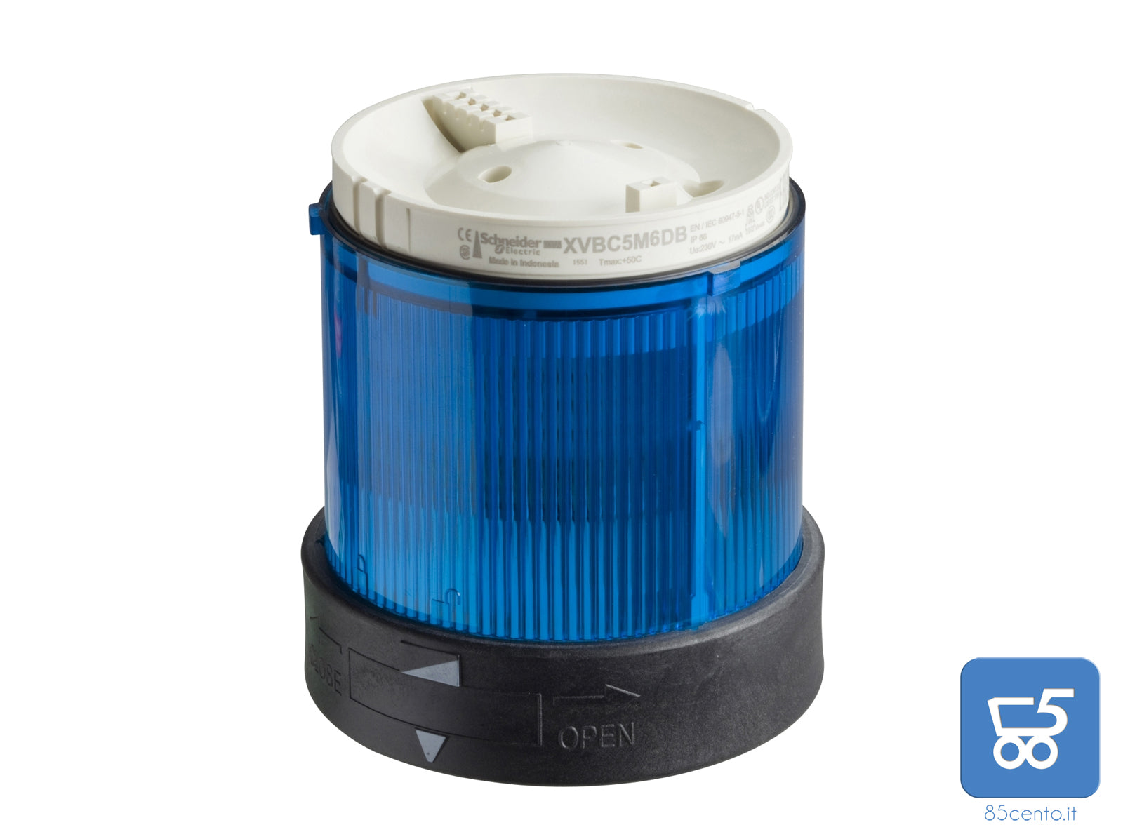 Unità luminosa Harmony XVB C2B6 di Schneider Electric Luce Continua BLU - EX DEMO