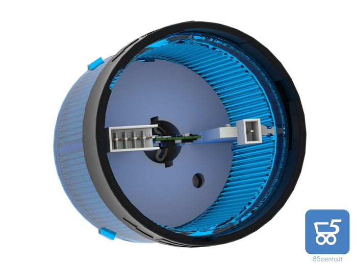 Unità luminosa Harmony XVB C2B6 di Schneider Electric Luce Continua BLU - EX DEMO