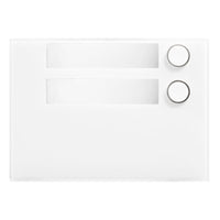 Urmet Frontalino con 2 Tasti Alpha colore Bianco 1168/12W